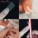 Fiberglass Nail Wrap Strong Nail Protector for UV Gel Acrylic Nails Self Adhesive Fiberglass & Silk Wrap Nail Art Tool Reinforce