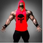 Fitness! Wholesale cotton bodybuilding workout tank tops  gyms vest tank tops fit muscle mens  gold fitness regatas musculino