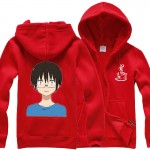 Fleece Autumn Hoodies Zipper Men Coat Doma Umaru Anime Cos Vestidos Men Women Tops Zip Sweatshirts Free Shipping