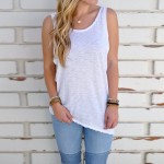 Forefair 2017 Brief Solid Tank Tops Women Summer Cotton Casual Loose Basic Top Female T-Shirt Sexy Backless Criss Cross Tops