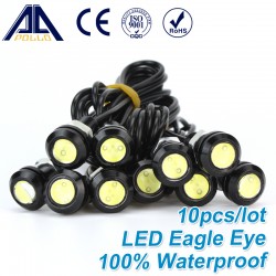 Free Shipping 10pcs High brightness DRL Eagle Eye Daytime Running Light LED Car work Lights Source Waterproof Parking lamp