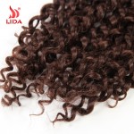 Free Shipping Box Braids Water Wave Bulk Crochet Latch Hook Braiding Hair 28" Kanekalon Box Braids Crochet Extensions Lida Hair