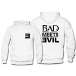 Free Shipping Mens Fashion Eminem RoyceDa59 BAD MEETS EVIL Hoodies Eminem BAD MEETS EVIL Pullover Sweatshirt