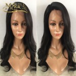 Free Shipping Wave Brazilian 100% Virgin Unprocessed Hair Glueless Full/Front Lace Wig Natural Hairline Human Hair Wigs