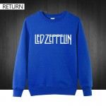 Free Shipping mens pullover fashion 2016 Led Zeppelin Logo Graphic men hoodies Cotton Casual O Neck Sweatshirt men free shipping