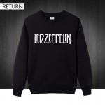 Free Shipping mens pullover fashion 2016 Led Zeppelin Logo Graphic men hoodies Cotton Casual O Neck Sweatshirt men free shipping