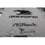 Free shipping ASROCK ibuypower Game Team T Shirt print summer Men T Shirt Jersey casual fashion tees o neck cotton tees