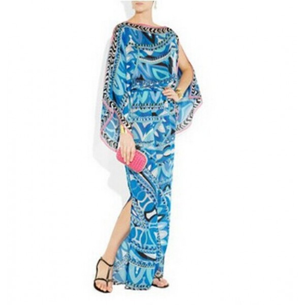 Free shipping Europe Top Fashion Long Sleeve Sexy Geometric Printed Sheath Spandex Maxi Dress