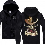 Free shipping Guns N Roses American hard rock classic rock 90s black 100% cotton hoodie