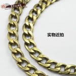 Free shipping Hight Quality bag strap handbag replacement purse strap bag accessories bag hardware Bronze chain repair parts