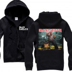 Free shipping Iron Maiden Eddie_Mummy Heavy Metal NWOBHM / New Wave Of British Heavy Metal NEW black Hoodie