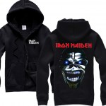 Free shipping Iron Maiden Eddie_Mummy Heavy Metal NWOBHM / New Wave Of British Heavy Metal NEW black Hoodie