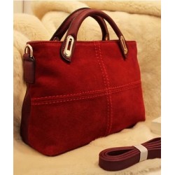 Free shipping New 2017 Handbags Vintage Classic Leather Women Handbag Red Totes Women Messenger Bags Shoulder Bag