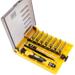 Free shipping New Original Brand 45 in 1 Precision Screwdriver Cell Phone Repair Tool Set Kitchen Garden MIni Magnetic tools Kit