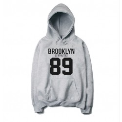 Free shipping new brand fashion Hoodie Sweatshirt BROOKLYN  Hoodie cotton Hoodies Size European Suitable for men and women style