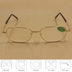Full metal frame glass lenses female male Reading Glasses Women Men Unisex Eyewear 1.0 1.5 2 2.5 3 3.5 4 4.5 5 5.5 6