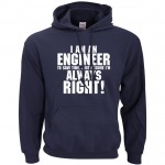 Funny Men Hoodie I'm An Engineer Hoodies Sweatshirts 2016 autumn winter warm fleece loose hooded men sportswear sudadera hombre 