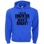 Funny Men Hoodie I'm An Engineer Hoodies Sweatshirts 2016 autumn winter warm fleece loose hooded men sportswear sudadera hombre 