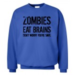 Funny Zombie Sweatshirt autumn winter men 2016 new fashion hoodies streetwear tracksuit hip hop style fleece top crop top