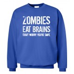 Funny Zombie Sweatshirt autumn winter men 2016 new fashion hoodies streetwear tracksuit hip hop style fleece top crop top