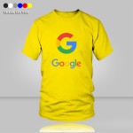 Funny print Google men T shirts Summer Slim Fit Casual Man Tees Fashion Normal o-neck short sleeve T-shirts homme