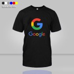 Funny print Google men T shirts Summer Slim Fit Casual Man Tees Fashion Normal o-neck short sleeve T-shirts homme