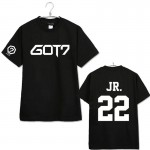 GOT7 harajuku t shirt plus size couple clothing letter print short sleeve t-shirts fashion new 2017 summer paired tshirt tops