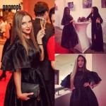 Gagaopt 2018 Summer Dress Women Kattern Sleeve Vintage Ball Gown Long Dresses Black 2 piece Elegant Party Dresses Vestidos