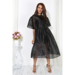 Gagaopt 2018 Summer Dress Women Kattern Sleeve Vintage Ball Gown Long Dresses Black 2 piece Elegant Party Dresses Vestidos