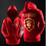 Game Sweatshirts Dota 2 WOW men hooded 2017 hot spring winter hip hop style fleece hoodies men coat loose fit svitshot for fans