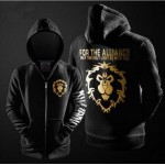 Game Sweatshirts Dota 2 WOW men hooded 2017 hot spring winter hip hop style fleece hoodies men coat loose fit svitshot for fans