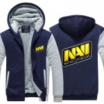 Game Team DOTA 2 Jersey Natus Vincere NAVI Jacket CSGO LOL DOTA2 Hoodies men Thicken Fleece Zipper Tops USA EU size Plus size