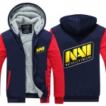 Game Team DOTA 2 Jersey Natus Vincere NAVI Jacket CSGO LOL DOTA2 Hoodies men Thicken Fleece Zipper Tops USA EU size Plus size