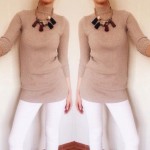 Gamiss Autumn Winter Women Knitted Dresses Casual Turtleneck Long Sleeve Thicken Warm Woman Long Sweater Dress Female Vestidos