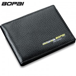 Genuine Leather Credit Card Holder Men Women ID Card Case Bank Credit Card Wallet Driver License Holder Wallet for Credit Cards