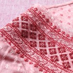 Geometric Embroidery Cotton Linen Women's Dress Ethnic New 2017 Lantern Sleeve Buttons Ethnic Boho Mini Dress Female Vestidos
