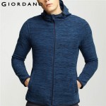Giordano Men Jacket Hooded Outerwear Brand Clothing Polar Fleece Jacket Long Sleeves Jaqueta Masculina Spring Jacket Men