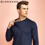 Giordano Men Sweatshirt Solid Long Sleeves Mens Hoodies Casual Pullover Male Fashion Homme Streetwear Masculina Sweatshirts