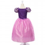 Girls Princess Summer Dresses Kids Belle Cosplay Costume Clothing Children Rapunzel Cinderella Sleeping Beauty Sofia Party Dress