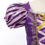 Girls Princess Summer Dresses Kids Belle Cosplay Costume Clothing Children Rapunzel Cinderella Sleeping Beauty Sofia Party Dress