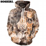 Gold Slugs Lone Wolf Hoodie Fashion Animal Full Over Print Sweatshirt Streetwear Tops For Unisex Trasher Sweatshirt Men Dropship