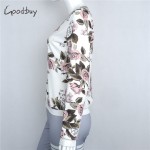 Goodbuy 2017 Spring  New Arrival Women Jacket Printed Floral Women Outwear Coat Chaquetas Mujer Zipper Casual Lady Coat Femme