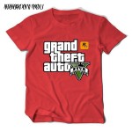 Grand Theft Auto GTA T Shirt Men Street Long with GTA 5 T-shirt Men Famous Brand TShirts in Cotton Tees for Couples GTA5