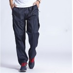 Grandwish 2017 New Outside Mens Exercise Pants Quickly Dry Mens Active Pants Men Physical Trousers Plus Size 3XL, PA094