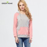 Green Home Pink Sport Maternity Hoody Comfultable Maternity Tops with Hood Breastfeeding Hoodies Nursing Hoodie Sweatershirt 