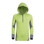 Green Quick Drying Hoodies Men Sunscreen Breathable UV Protection Shirt Anti Bacterial Wicking Moleton Masculino Casual Jacket