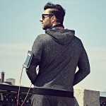 Grey Speckle Mens Hoodies And Sweatshirts 2016 New Autumn Hooded Men's Sportswear 4xl 5xl 6xl Plus Size Sportsman Wear 1245hood