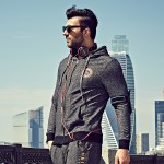 Grey Speckle Mens Hoodies And Sweatshirts 2016 New Autumn Hooded Men's Sportswear 4xl 5xl 6xl Plus Size Sportsman Wear 1245hood