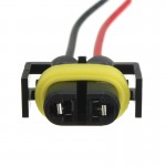 H8 H11 Female Adapter Wiring Harness Socket Car Auto Wire Connector Cable Plug For HID LED Headlight Fog Light Lamp Bulb