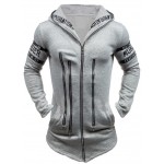 HD-DST 2016 new autumn and winter fashion men's hoodies casual slim fit cotton printing hooded coat